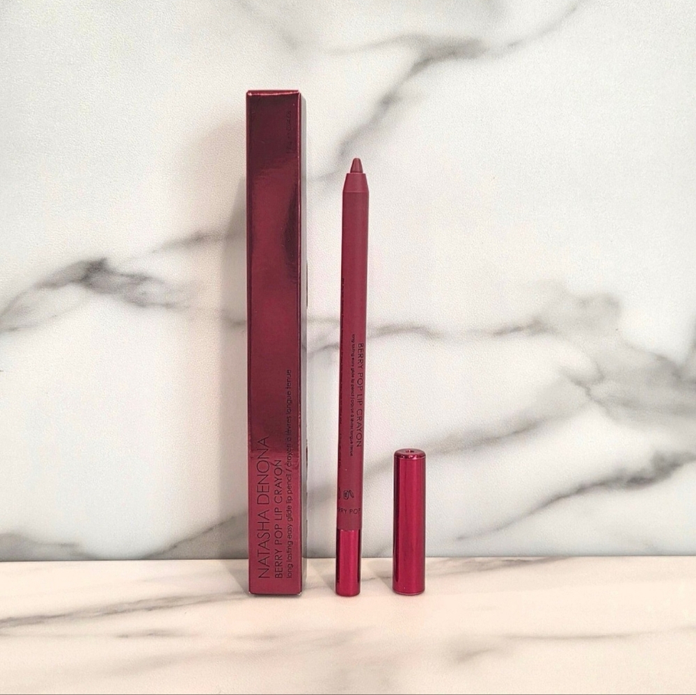 Natasha Denona P8 Berry Pop - Cherry Mauve Lip Crayon Full Sz - NEW IN BOX
